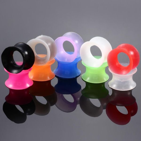 20pcs/lot sile flexible ear flesh tunnel solft gauge plugs piercing stretcher expander hollow ear skin earrings body jewelry q sqckcm, Silver
20pcs/lot sile flexible ear flesh tunnel solft gauge plugs piercing stretcher expander hollow ear skin earrings body jewelry q sqckcm, Silver