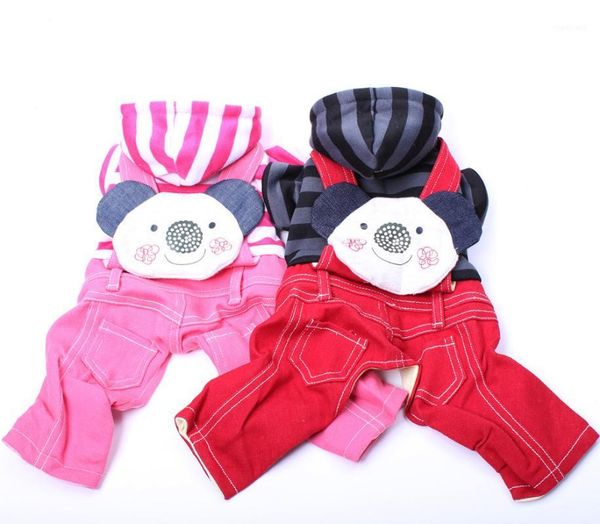 new dog cat striped coat jacket panda design pet puppy jumpsuit hoodie autumn clothes apperal1
new dog cat striped coat jacket panda design pet puppy jumpsuit hoodie autumn clothes apperal1