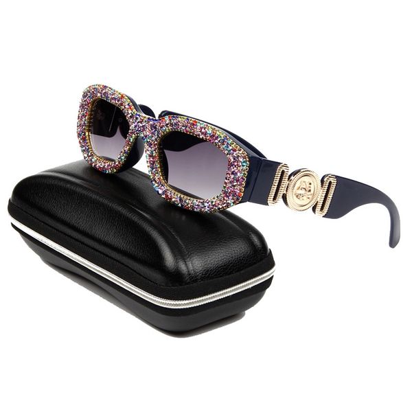 luxury crystal square small steam punk sunglasses women diamond sun glasses men mirror lens brand eyeglasses oculos gafas
luxury crystal square small steam punk sunglasses women diamond sun glasses men mirror lens brand eyeglasses oculos gafas
