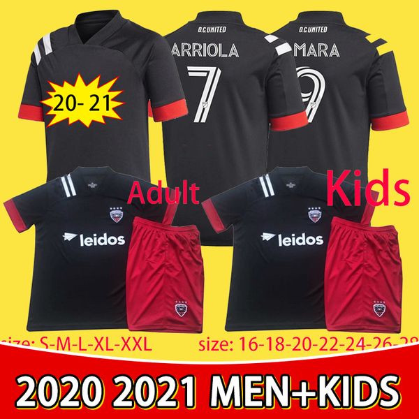 20-21 dc united home soccer jersey adult+kids kit 2020 2021 kamara gressel uniform washington #10 flores arriola football shirts, Black;yellow
20-21 dc united home soccer jersey adult+kids kit 2020 2021 kamara gressel uniform washington #10 flores arriola football shirts, Black;yellow