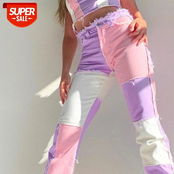 y2k e girl patchwork high waist jeans hip hop demin stitch with pockets straight pants streetwear pink trousers fashion #oq6c, Black;white
y2k e girl patchwork high waist jeans hip hop demin stitch with pockets straight pants streetwear pink trousers fashion #oq6c, Black;white