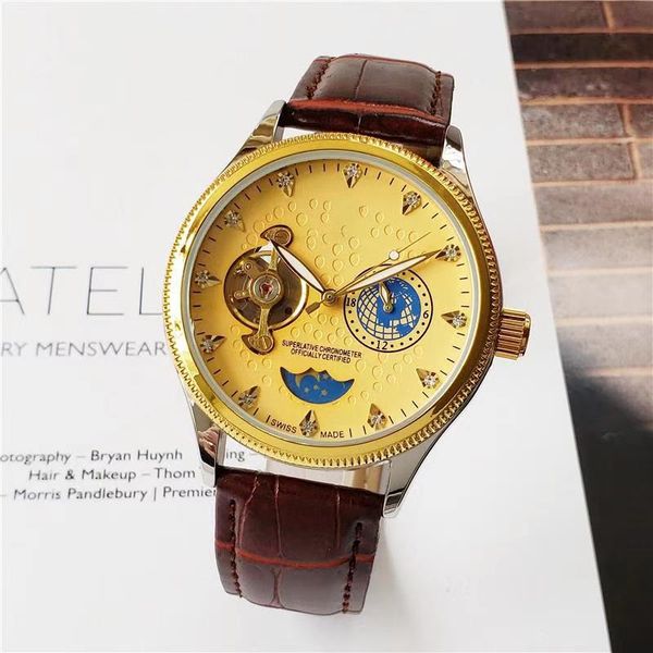 selling brand new luxury men's watch men's automatic movement stainless steel leather watch men and women casual automatic watch, Slivery;brown
selling brand new luxury men's watch men's automatic movement stainless steel leather watch men and women casual automatic watch, Slivery;brown