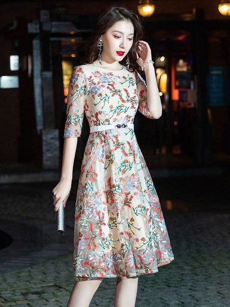 2021 robe soiree new style performance applications the-neck half dressed evening dresses women party rv89, Black;red
2021 robe soiree new style performance applications the-neck half dressed evening dresses women party rv89, Black;red