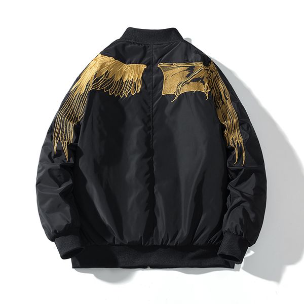 2021 new street baseball fashionable couple clothes outwear hip hop winter embroidery jacket zfhy raeo, Black;brown
2021 new street baseball fashionable couple clothes outwear hip hop winter embroidery jacket zfhy raeo, Black;brown
