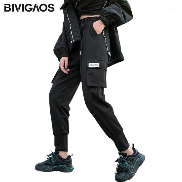 bivigaos women letters patch casual pants ins fashion loose straight high waist slim black sports cargo pants harem1, Black;white
bivigaos women letters patch casual pants ins fashion loose straight high waist slim black sports cargo pants harem1, Black;white