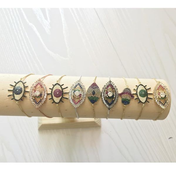 baguette cubic zirconia cz eye bracelets for women charm femme gold color copper chain link shiny chic evil eye jewelry gift, Golden;silver
baguette cubic zirconia cz eye bracelets for women charm femme gold color copper chain link shiny chic evil eye jewelry gift, Golden;silver