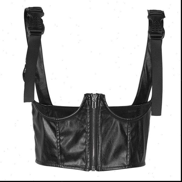 women fashion ladies casual solid color pu leather sleeveless low cut vest casual clubwear tank, White
women fashion ladies casual solid color pu leather sleeveless low cut vest casual clubwear tank, White