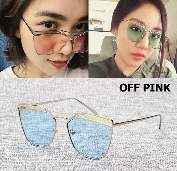 sunglasses jackjad 2021 fashion tint ocean lens off pink women brand design metal cat eye style sun glasses, White;black
sunglasses jackjad 2021 fashion tint ocean lens off pink women brand design metal cat eye style sun glasses, White;black