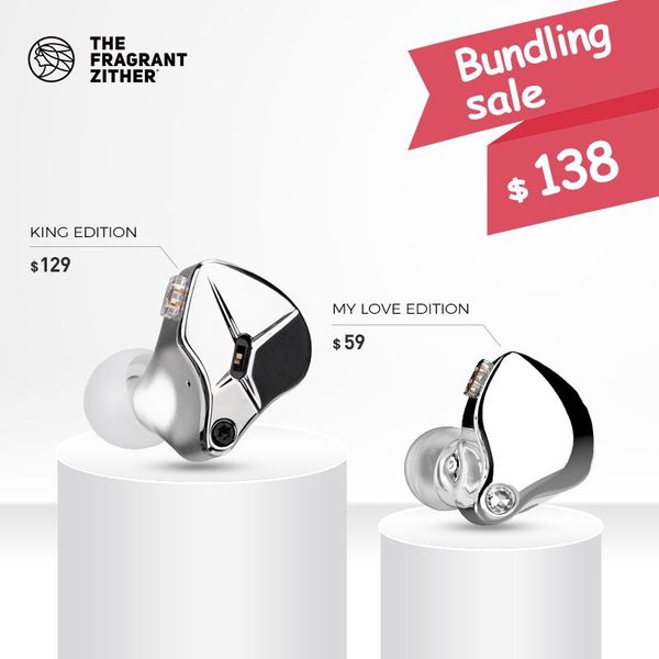 tfz hifi earphones suitable 3.5mm plug music headset king edition + mylove edition bundling sale monitor earbuds for phone
tfz hifi earphones suitable 3.5mm plug music headset king edition + mylove edition bundling sale monitor earbuds for phone