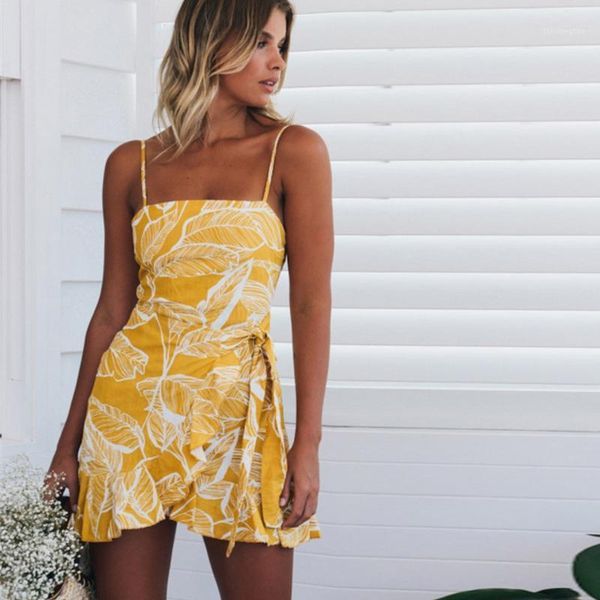 leaf print sling mini dress ruffle hem stitching dot printed dresses women summer strapless beach dress wrapped sleeveless1, Black;gray
leaf print sling mini dress ruffle hem stitching dot printed dresses women summer strapless beach dress wrapped sleeveless1, Black;gray