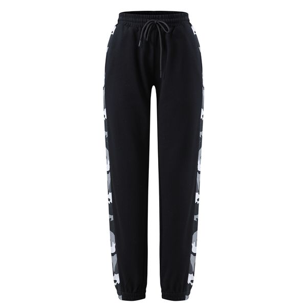 2021 autumn and winter womens elastic tie casual pants loose pocket feet pants casual elastic elastic womens sports pants, Black;white
2021 autumn and winter womens elastic tie casual pants loose pocket feet pants casual elastic elastic womens sports pants, Black;white