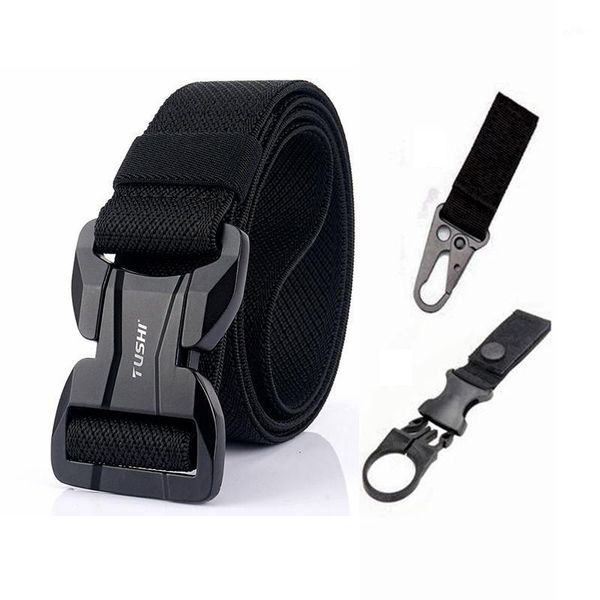 waist support army belt nylon tactical magnetic buckle outdoor camping hiking hunting training sports belts men1, Black;gray
waist support army belt nylon tactical magnetic buckle outdoor camping hiking hunting training sports belts men1, Black;gray