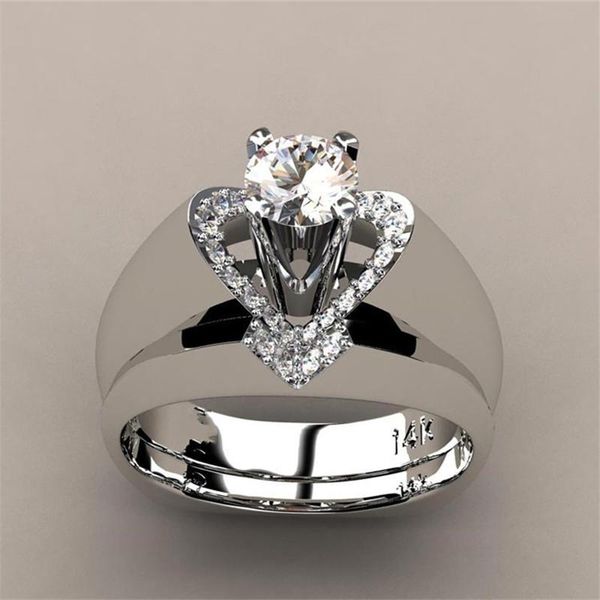 cluster rings heart statement ring sets 925 silver cz promise engagement wedding band for women bridal party finger jewelry gift, Golden;silver
cluster rings heart statement ring sets 925 silver cz promise engagement wedding band for women bridal party finger jewelry gift, Golden;silver