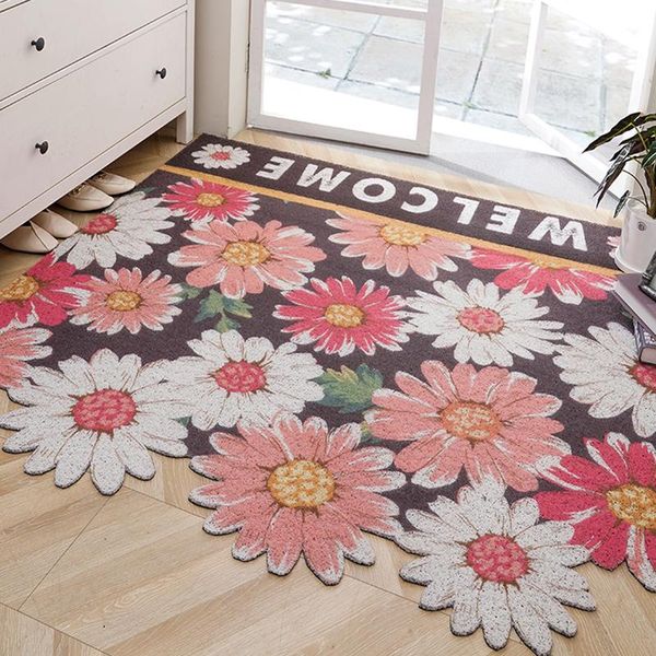 carpets can be cut door mat carpet daisy flower living room bedroom bathroom hallway kitchen non-slip pvc silk loop mats
carpets can be cut door mat carpet daisy flower living room bedroom bathroom hallway kitchen non-slip pvc silk loop mats