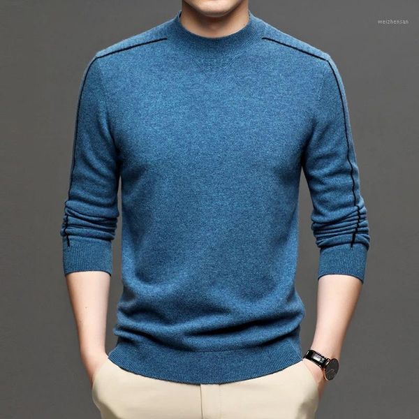 autumn and winter men's wool sweater soft and warm high neck sweater men's casual pullover for men1, White;black
autumn and winter men's wool sweater soft and warm high neck sweater men's casual pullover for men1, White;black