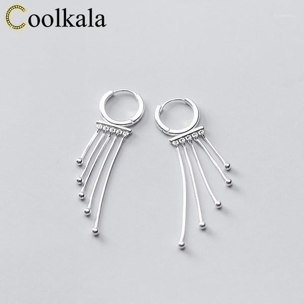 Coolkala silver ear buckle women's elegant simple light bead tassel fashion personalized earrings1, Golden;silver
Coolkala silver ear buckle women's elegant simple light bead tassel fashion personalized earrings1, Golden;silver
