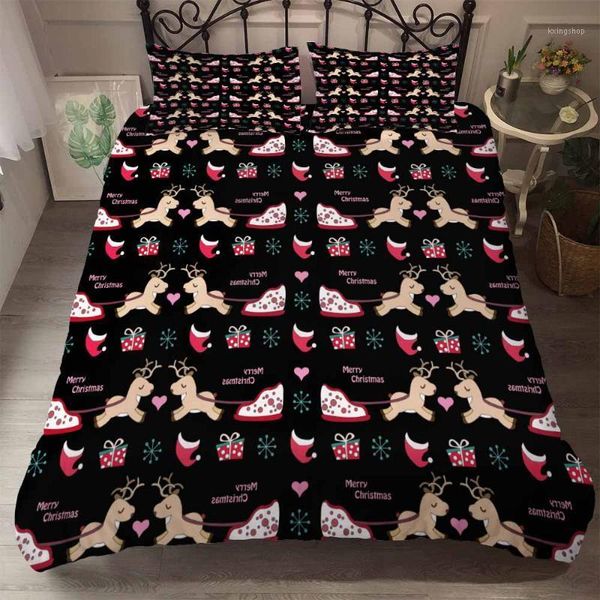 cute fawn printed bedding set cartoon black plush duvet cover christmas gift quilt cover 2/3 bedding pillowcase1
cute fawn printed bedding set cartoon black plush duvet cover christmas gift quilt cover 2/3 bedding pillowcase1