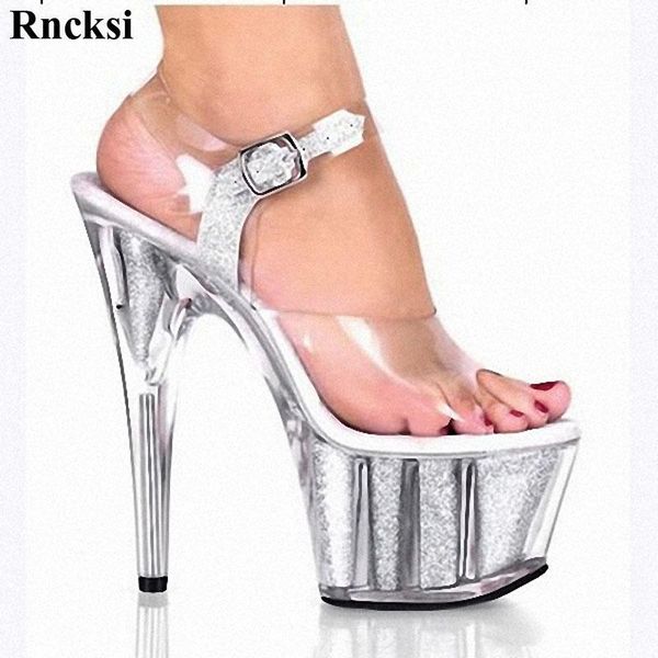 sandals rncksi women's shoes pole dancing 15cm high heels crystal clear sparkling glitter wedding1, Black
sandals rncksi women's shoes pole dancing 15cm high heels crystal clear sparkling glitter wedding1, Black