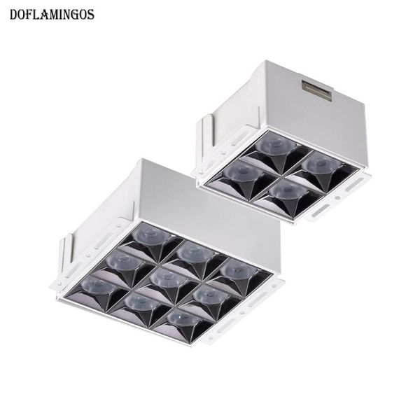 new embedded led borderless grid square ceiling villas without main line lights square bar spotlights cob high ra spotlights
new embedded led borderless grid square ceiling villas without main line lights square bar spotlights cob high ra spotlights