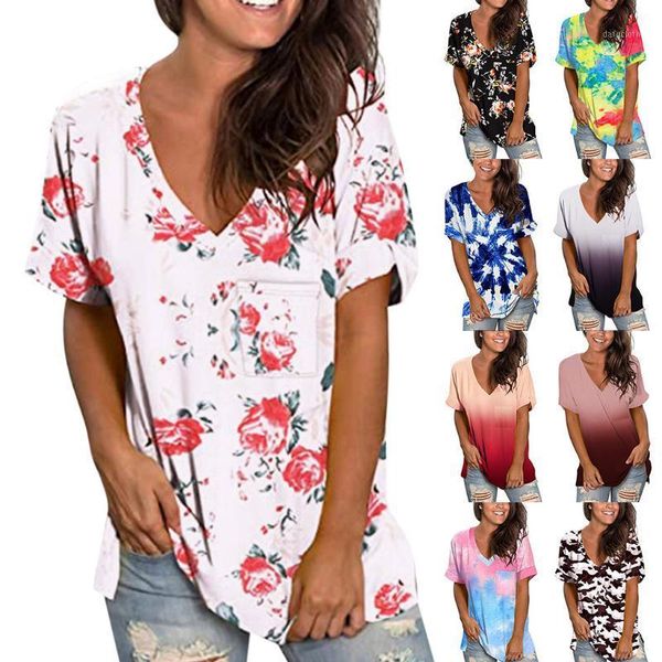 blouses women summer fashion casual loose v-neck flowers printed shirt blouse oversize blusas grote maten dames kleding @451, White
blouses women summer fashion casual loose v-neck flowers printed shirt blouse oversize blusas grote maten dames kleding @451, White