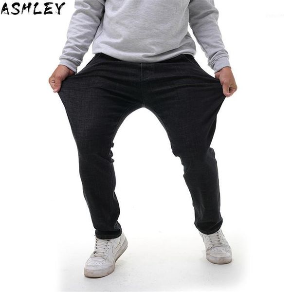 size 44 plus 46 48 50 52 new men's casual stretch jeans business large size daning trousers male pants brand1, Blue
size 44 plus 46 48 50 52 new men's casual stretch jeans business large size daning trousers male pants brand1, Blue