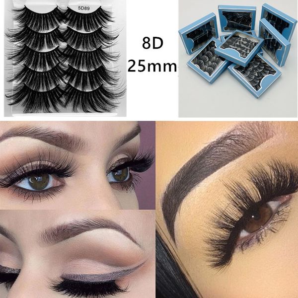 5pairs 25mm faux 8d mink eyelashes false eyelashes natural thick long eye lashes eyelash extension wispy makeup beauty tools ship
5pairs 25mm faux 8d mink eyelashes false eyelashes natural thick long eye lashes eyelash extension wispy makeup beauty tools ship