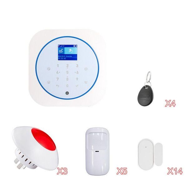 tuya wifi gsm alarm system burglar security wireless system remote app control multiple language work with google home/alexa
tuya wifi gsm alarm system burglar security wireless system remote app control multiple language work with google home/alexa