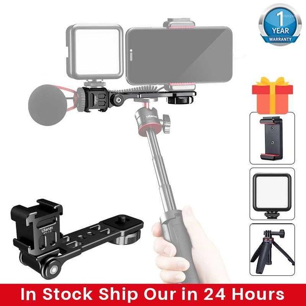 ulanzi pt-13 three-headed cold shoe bracket tripod extension holder mic fill light stabilizer gimbal kit camera accessories1
ulanzi pt-13 three-headed cold shoe bracket tripod extension holder mic fill light stabilizer gimbal kit camera accessories1