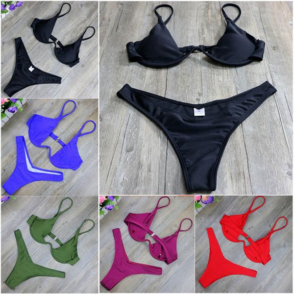 high cut thong bathing suit high waist swimsuit solid swimwear women brazilian biquini swim beach micro bikini set
high cut thong bathing suit high waist swimsuit solid swimwear women brazilian biquini swim beach micro bikini set