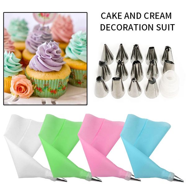 8 pcs/set silicone bag tips kitchen diy icing piping cream reusable pastry bags +6 nozzle set cake decorating tools new q1218
8 pcs/set silicone bag tips kitchen diy icing piping cream reusable pastry bags +6 nozzle set cake decorating tools new q1218