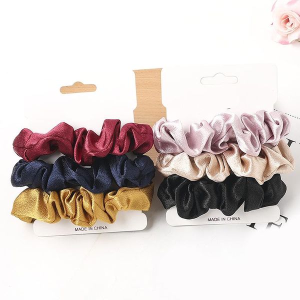 3pcs vintage scrunchie satin pint scrunchies set elastic hair bands fashion headband ponytail ties rope hair accessories
3pcs vintage scrunchie satin pint scrunchies set elastic hair bands fashion headband ponytail ties rope hair accessories