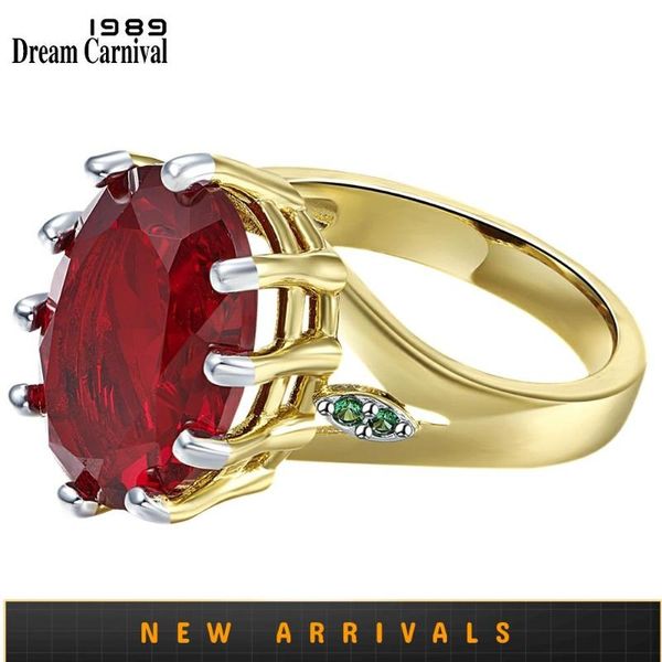cluster rings dreamcarnival1989 big lovely red zircon solitaire wedding for woman delicate cutting dazzling bridal jewelry wa11876rd, Golden;silver
cluster rings dreamcarnival1989 big lovely red zircon solitaire wedding for woman delicate cutting dazzling bridal jewelry wa11876rd, Golden;silver