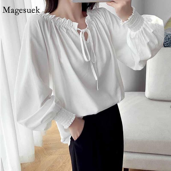 lantern long sleeve plus size casual chiffon pullover women's blouse autumn shirt women's solid loose female clothing 11443, White
lantern long sleeve plus size casual chiffon pullover women's blouse autumn shirt women's solid loose female clothing 11443, White