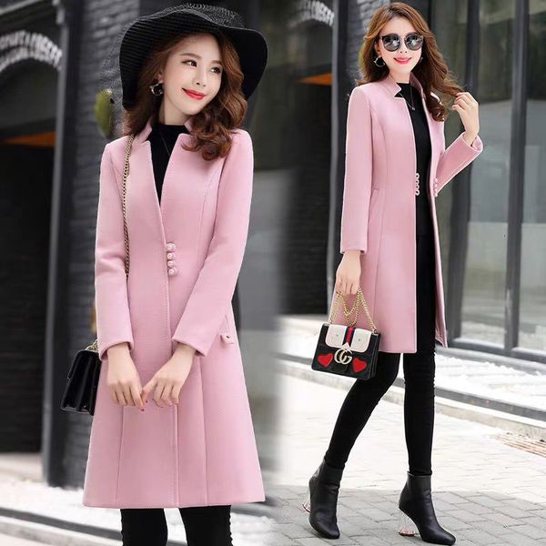 female winter autumn 2021 new long fashion wool coat outerwear plus size 9xkl, Black
female winter autumn 2021 new long fashion wool coat outerwear plus size 9xkl, Black