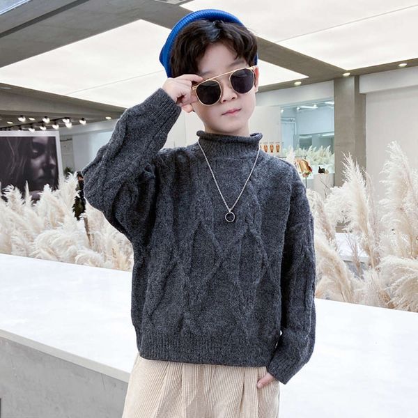 2020 sweater boys' winter turtleneck new wear korean children's pure color 35oq, Blue
2020 sweater boys' winter turtleneck new wear korean children's pure color 35oq, Blue