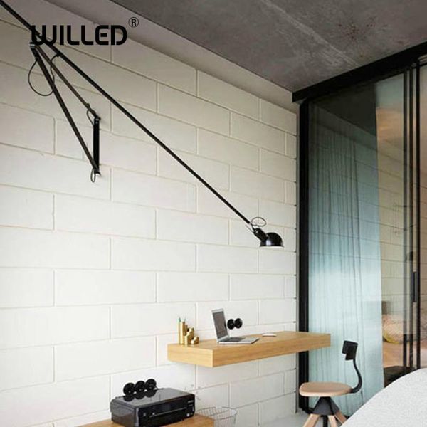 led wall lamp light long swing arm black white lights for home adjustable modern industrial sconce vintage e27 bedroom foyer
led wall lamp light long swing arm black white lights for home adjustable modern industrial sconce vintage e27 bedroom foyer