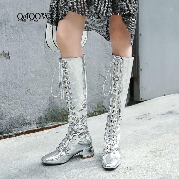 boots shining knee high women microfiber leather comfort low heel fashion square toe zipper shoes woman1, Black
boots shining knee high women microfiber leather comfort low heel fashion square toe zipper shoes woman1, Black