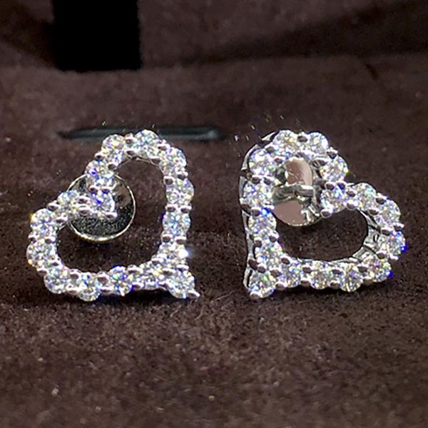 stud 18k au750 white gold women earrings moissanite diamonds heart classic wedding party engagement anniversary trendy romantic, Golden;silver
stud 18k au750 white gold women earrings moissanite diamonds heart classic wedding party engagement anniversary trendy romantic, Golden;silver