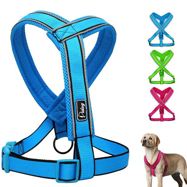 nylon reflective soft mesh padded dog harness vest for medium large dog pitbull adjustable s m l xl 3 colors pi sqcvlq
nylon reflective soft mesh padded dog harness vest for medium large dog pitbull adjustable s m l xl 3 colors pi sqcvlq
