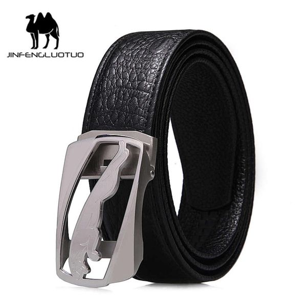 golden camel stainless steel automatic buckle the whole head layer pure cow leather belt, men's leopard leather belt and trouser belt, Black;brown
golden camel stainless steel automatic buckle the whole head layer pure cow leather belt, men's leopard leather belt and trouser belt, Black;brown