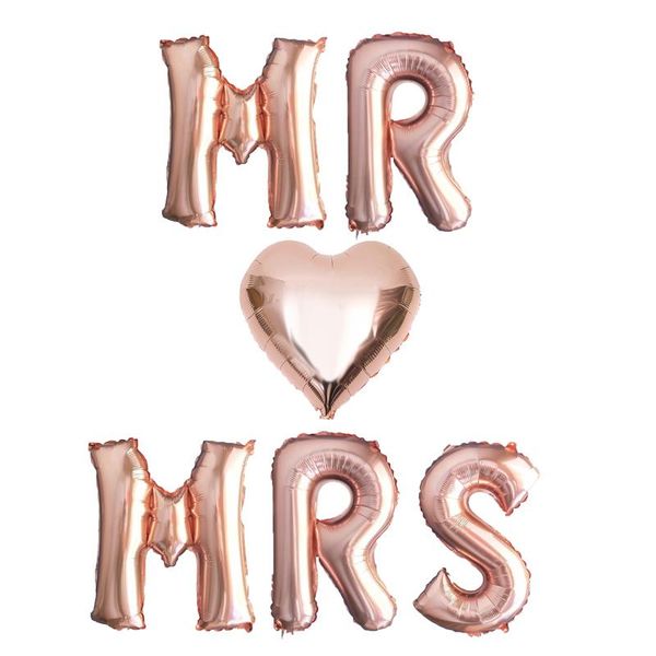 6pcs 16inch rose gold letter balloons mr mrs heart foil balloon wedding anniversary valentine's day party decoration supplies wmtvwe
6pcs 16inch rose gold letter balloons mr mrs heart foil balloon wedding anniversary valentine's day party decoration supplies wmtvwe
