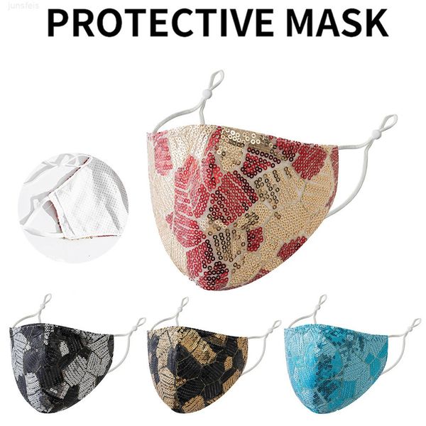 20pcs fashion bling sequins dustproof mouth masks designer washable reusable women face mask
20pcs fashion bling sequins dustproof mouth masks designer washable reusable women face mask