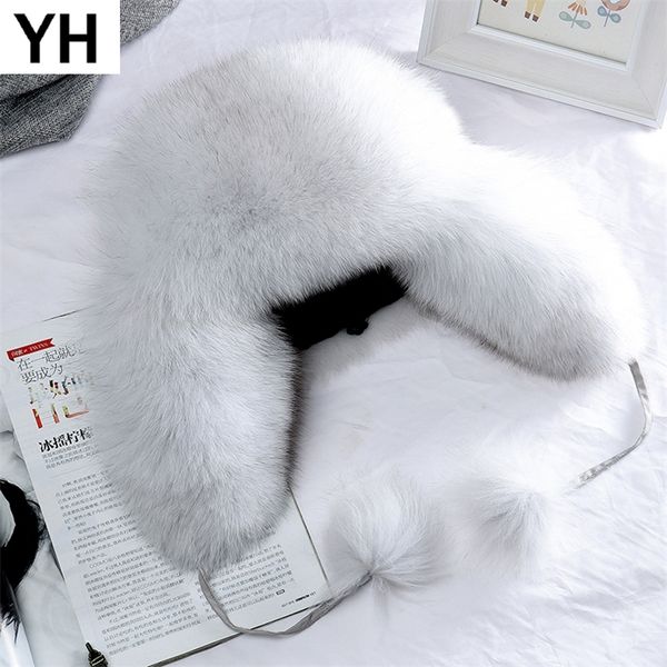 russia women new style winter genuine real fox fur hat 100% natural real fox fur ears cap warm soft real fox fur bomber hats t200104, Blue;gray
russia women new style winter genuine real fox fur hat 100% natural real fox fur ears cap warm soft real fox fur bomber hats t200104, Blue;gray