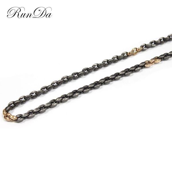 chains runda trend retro men's chain bead necklace coffee bean blackened stainless steel jewelry niche design for boyfriend gift, Silver
chains runda trend retro men's chain bead necklace coffee bean blackened stainless steel jewelry niche design for boyfriend gift, Silver