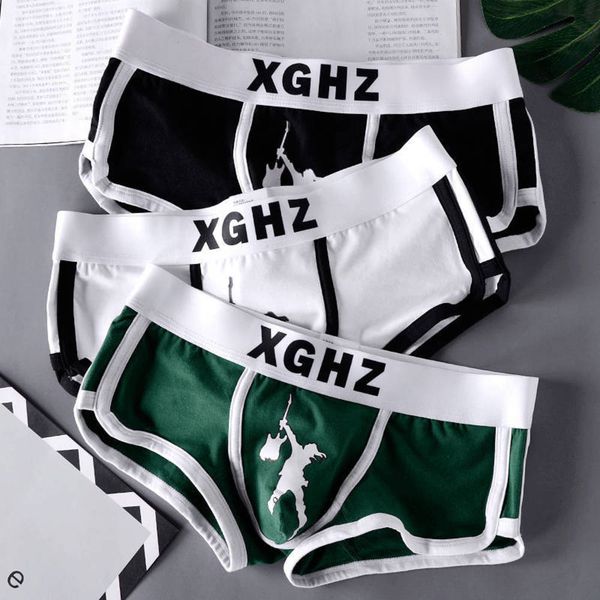 chao brand men's underwear pure cotton sports youth korean student's boxer breathable and comfortable underpants, Black;white
chao brand men's underwear pure cotton sports youth korean student's boxer breathable and comfortable underpants, Black;white