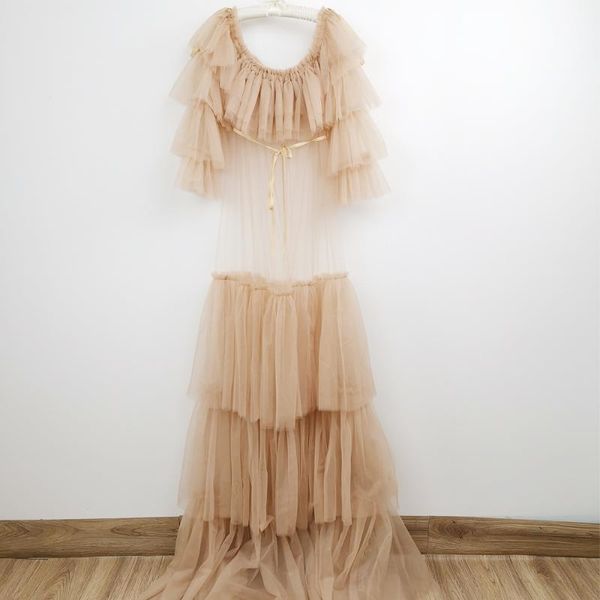 soft maxi long ruffles tulle maternity dress p shoot pregnancy boob tube gown for woman pgraphy prop baby shower gift, White
soft maxi long ruffles tulle maternity dress p shoot pregnancy boob tube gown for woman pgraphy prop baby shower gift, White