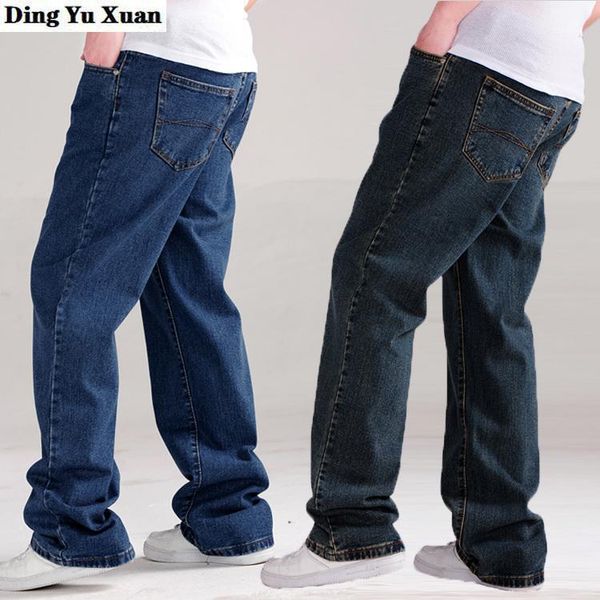 men's jeans straight loose denim trousers men wide leg jean homme plus big size 28-44 46 48 mens soft cotton relaxed fit, Blue
men's jeans straight loose denim trousers men wide leg jean homme plus big size 28-44 46 48 mens soft cotton relaxed fit, Blue