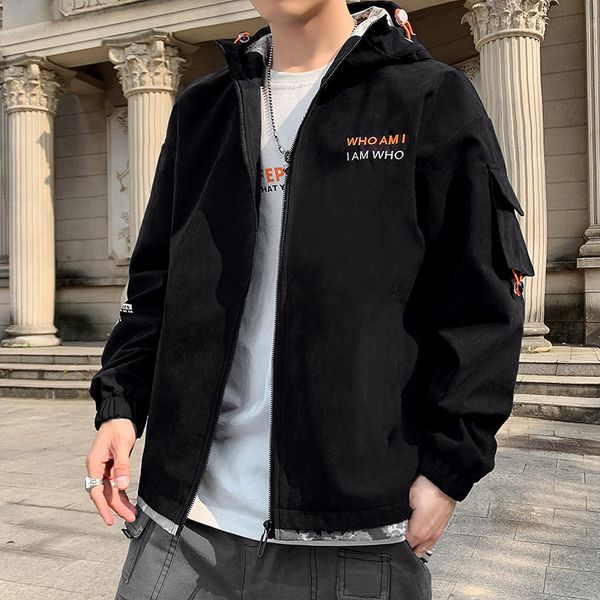 2021 the new men's new autumn all-match hoodie young wind tools lapel warm breathable nice jacket with man's zipper 8cdf, Black;brown
2021 the new men's new autumn all-match hoodie young wind tools lapel warm breathable nice jacket with man's zipper 8cdf, Black;brown