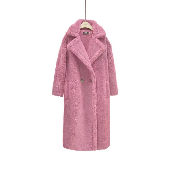 women winter thicken long lamb wool coat jacket woolen overcoat teddy bear cardigan outerwear, Black
women winter thicken long lamb wool coat jacket woolen overcoat teddy bear cardigan outerwear, Black