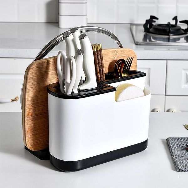 multifunctional knife holder chopping board integrated kitchen supplies storage rack box for holding chopping board chopsticks
multifunctional knife holder chopping board integrated kitchen supplies storage rack box for holding chopping board chopsticks